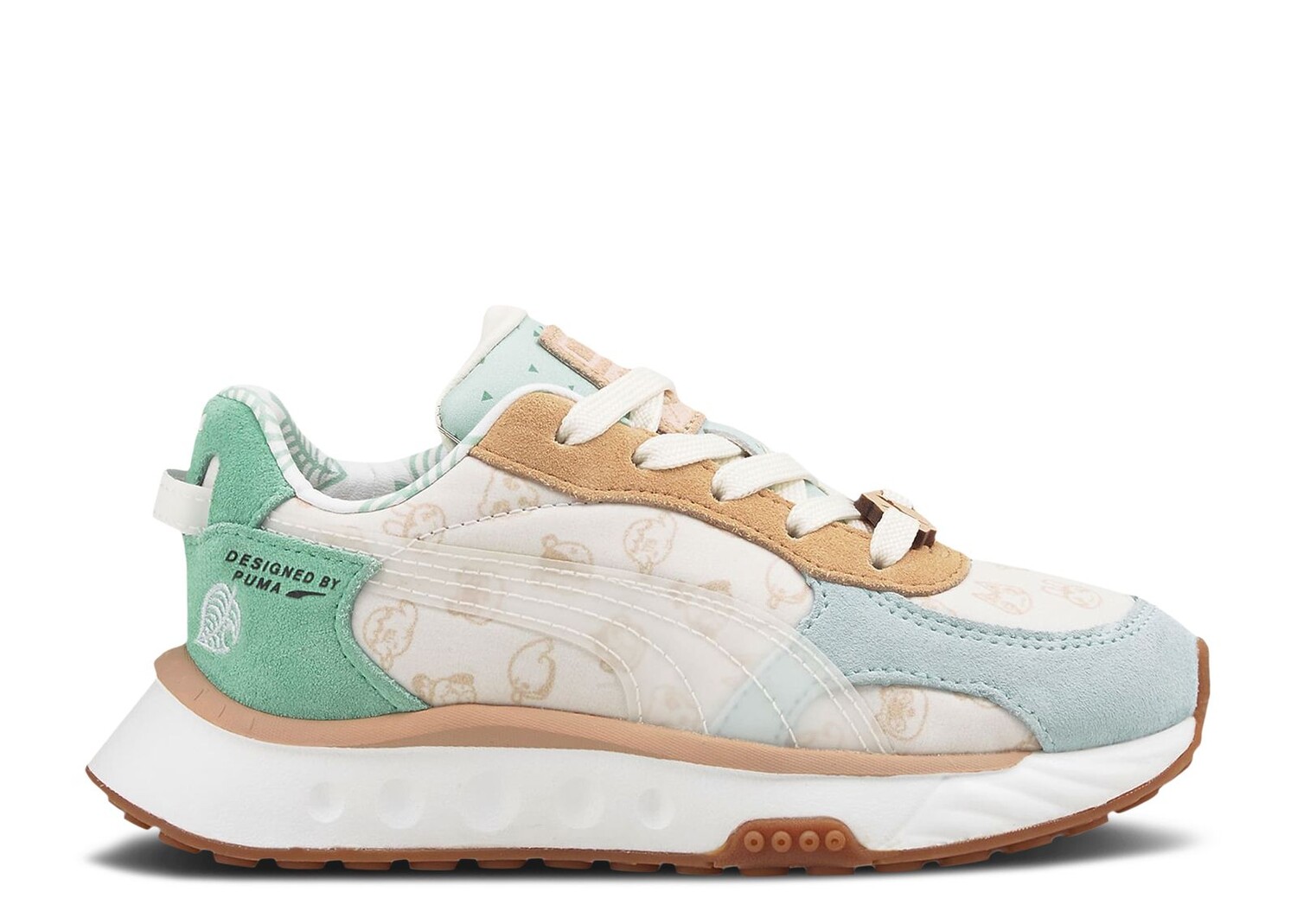 

Кроссовки Puma Animal Crossing X Wild Rider Little Kid 'New Horizons', синий