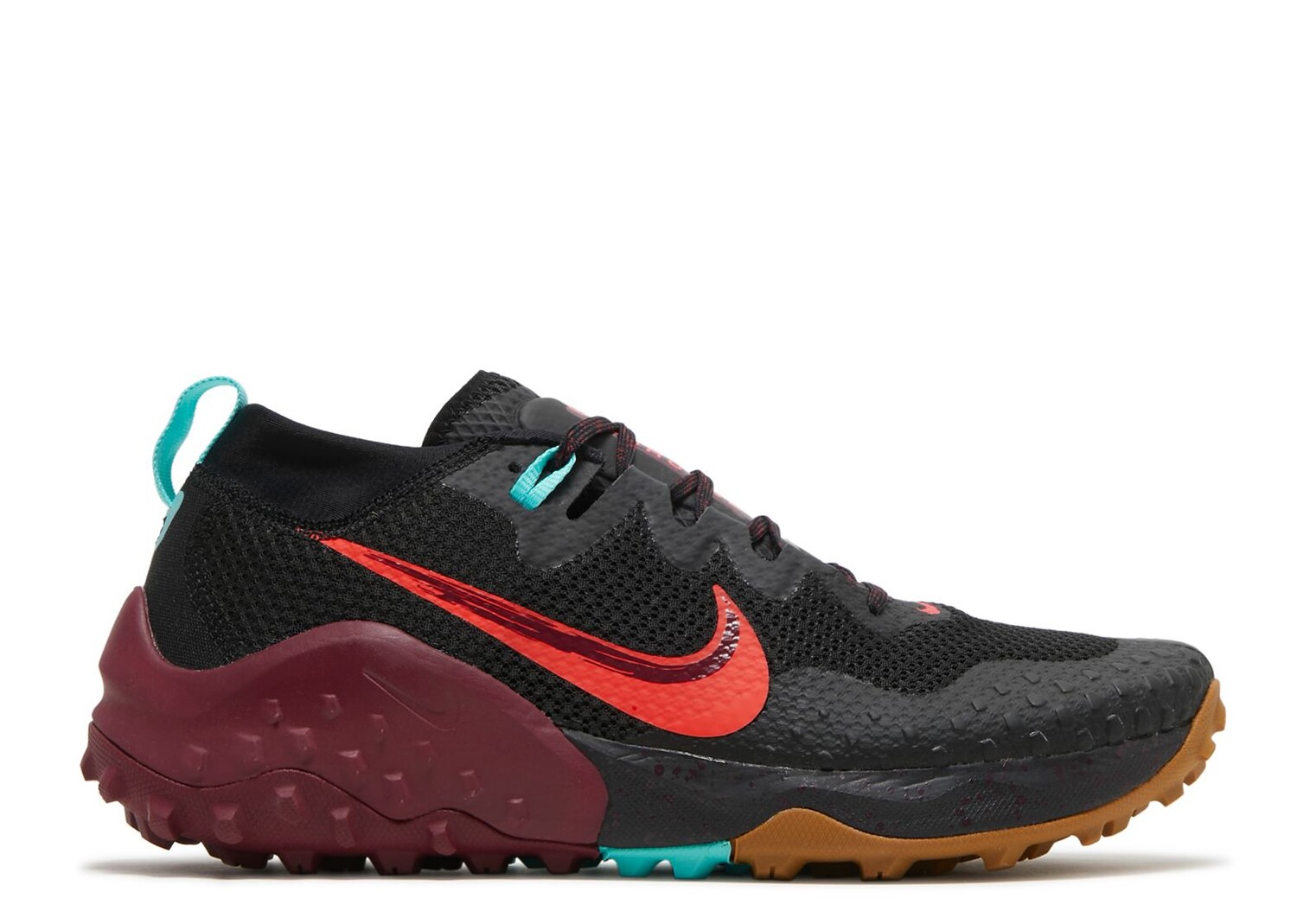 

Кроссовки Nike Wildhorse 7 'Black Bright Crimson', черный