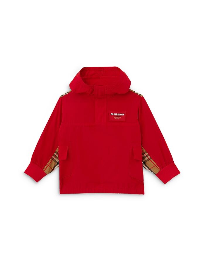 

Куртка с капюшоном и вставками в клетку Wilder Vintage для мальчиков — Little Kid, Big Kid Burberry