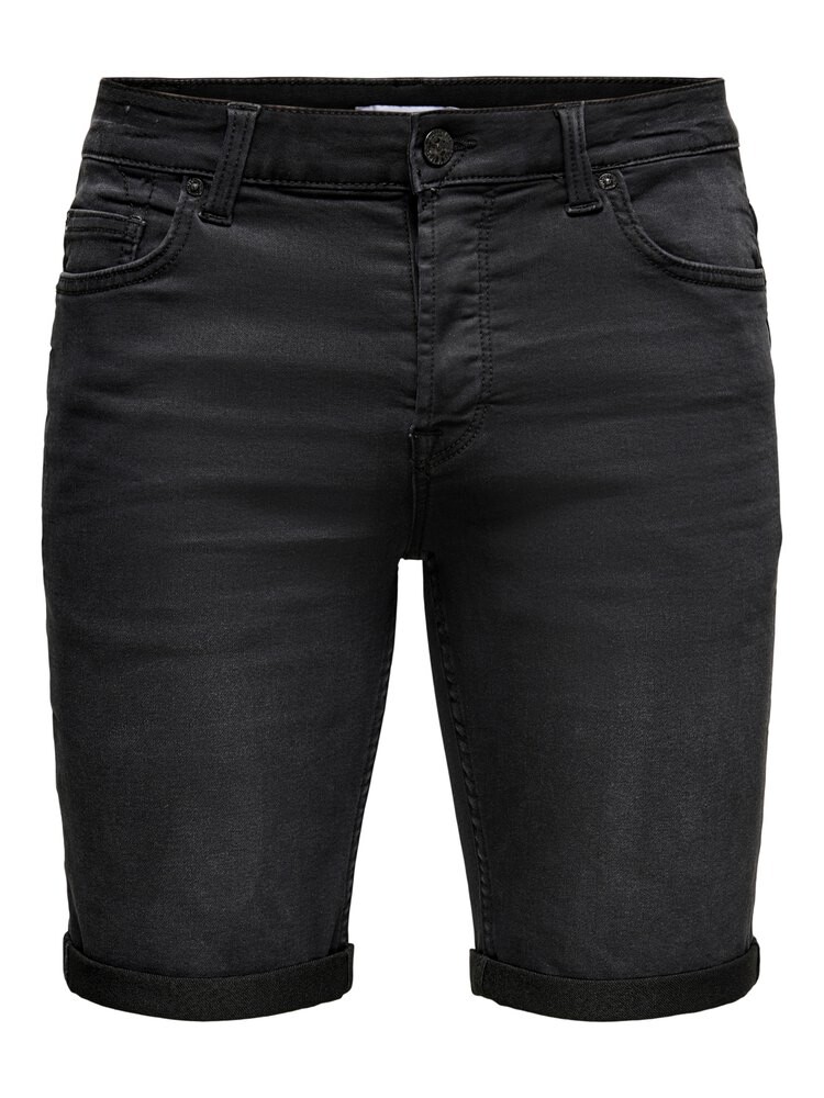 

Джинсовые шорты Only & Sons Ply Regular Sht Pkt 8582, черный