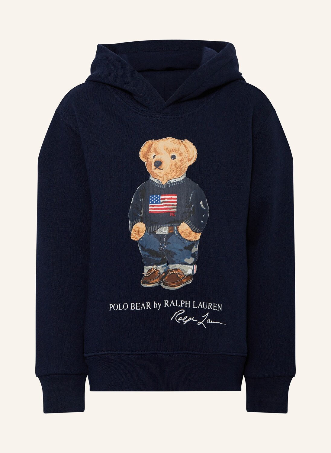 

Толстовка с капюшоном Polo Ralph Lauren, синий