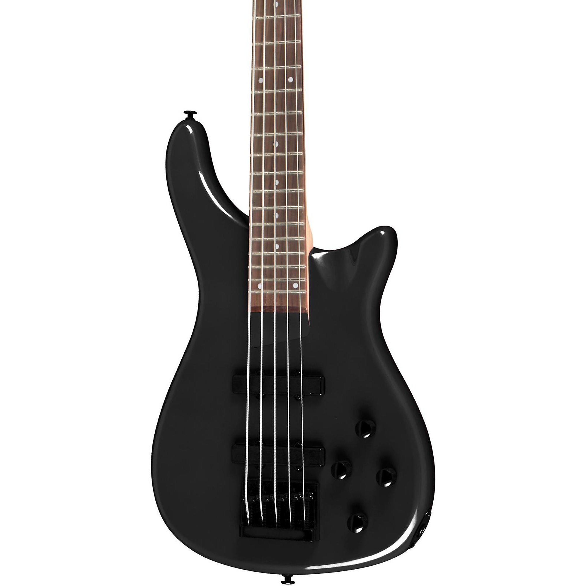 5-струнная электрическая бас-гитара Rogue LX205B Series III жемчужно-черного цвета