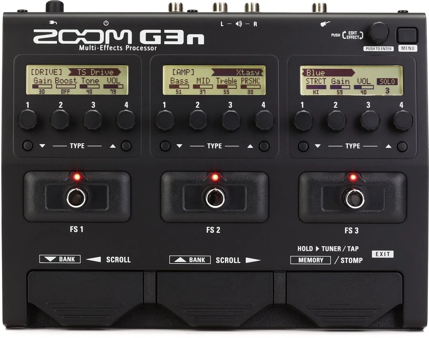 

Мультиэффектный процессор Zoom G3n