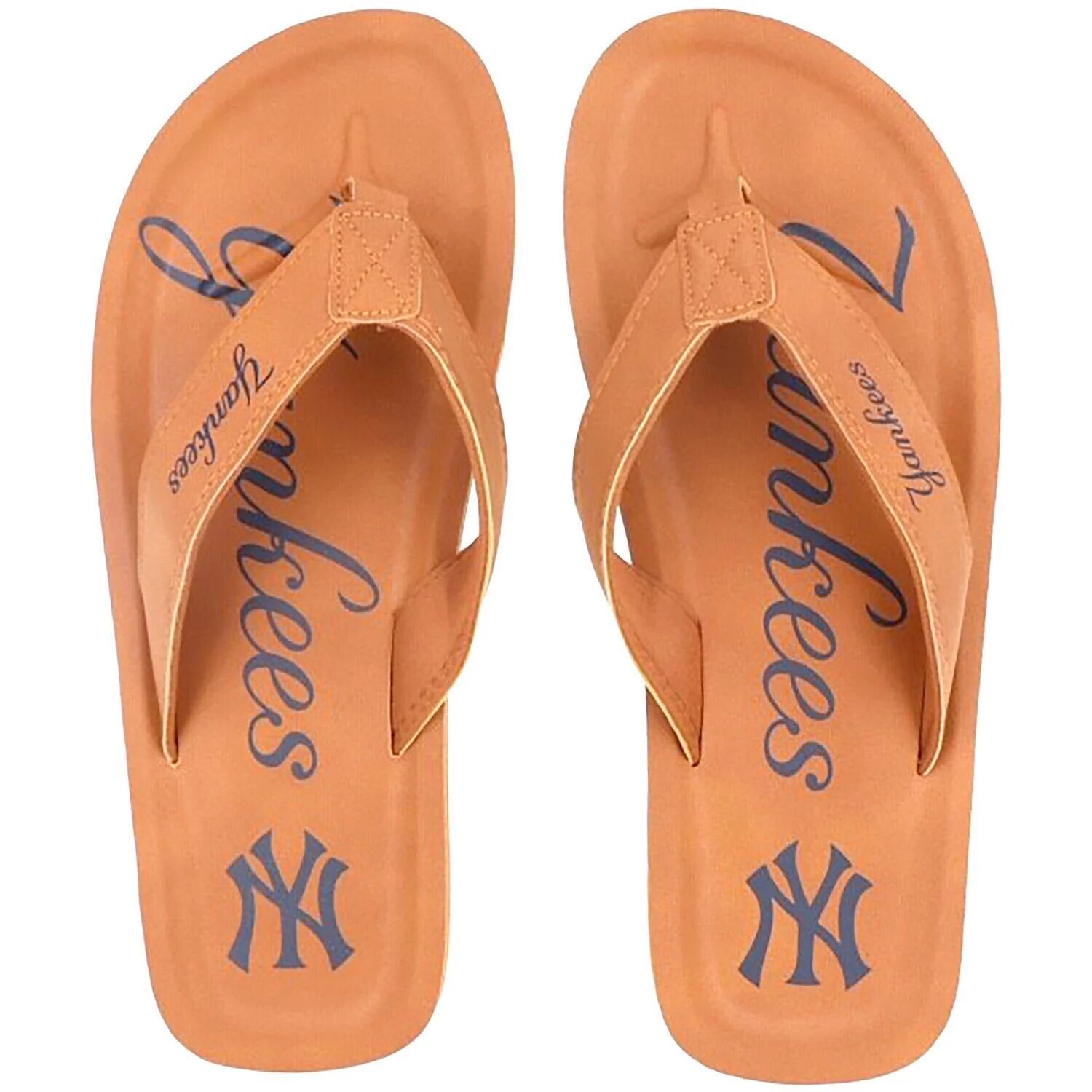 

Мужские сандалии FOCO New York Yankees Color Pop вьетнамки