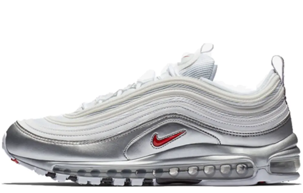 

NIKE AIR MAX 97 Кроссовки Серебристый Белый