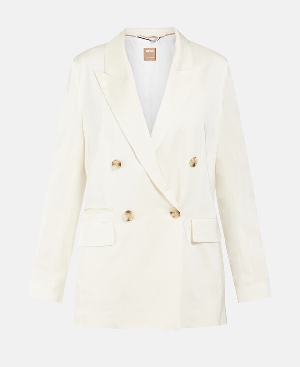 

Блейзер Boss Black, цвет Wool White