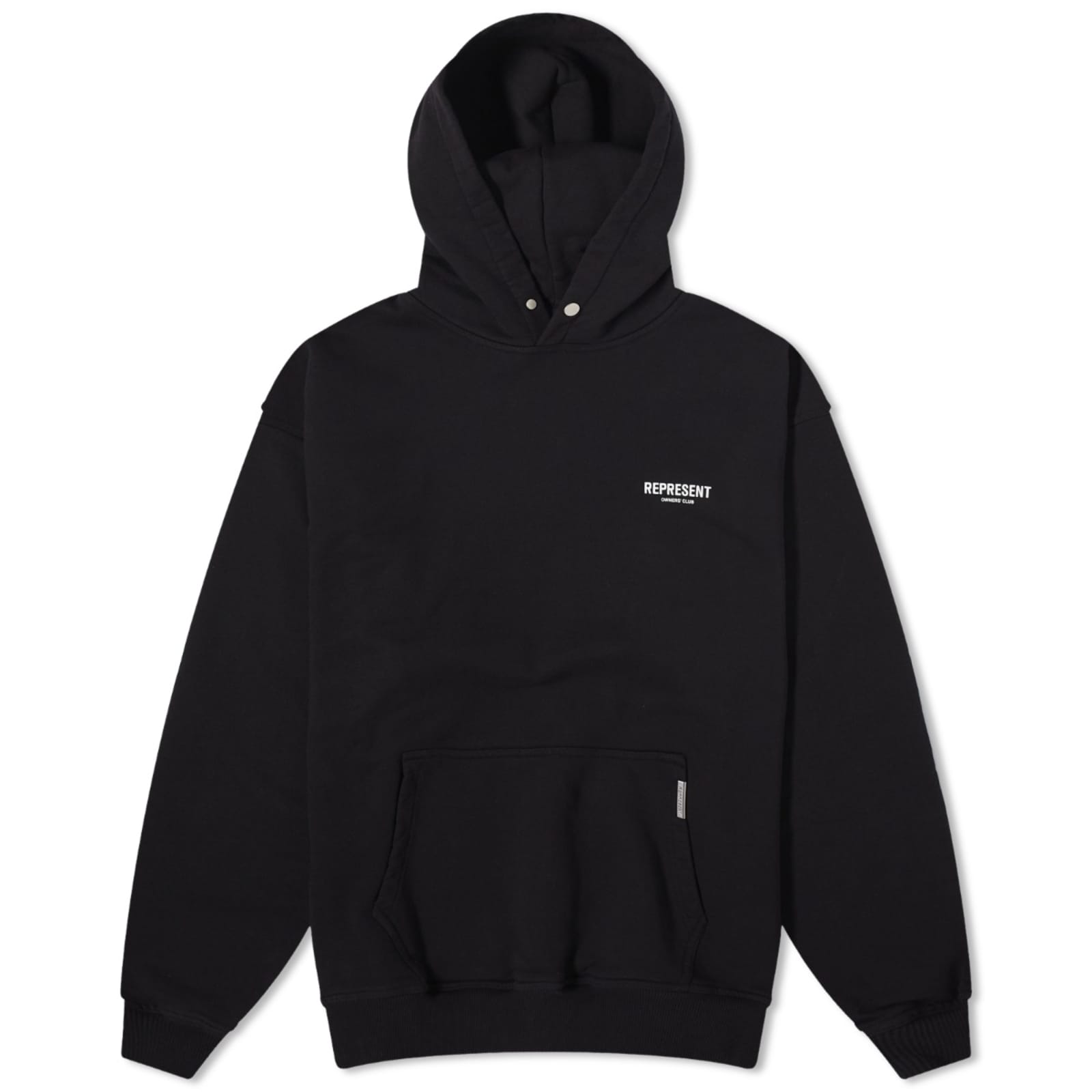 Худи Represent Owners Club, черный new fw21 high street fashion brand represent owners club hoodie sweatshirt lettered logo hip hop loose unisex oversize hoodie
