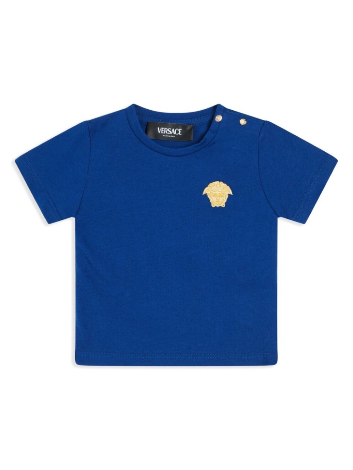 

Versace Kids футболка с логотипом, синий