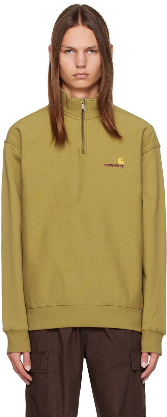 

Хаки Толстовка с американским рисунком Carhartt Work In Progress