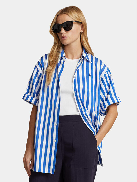

Рубашка стандартного кроя Polo Ralph Lauren, синий