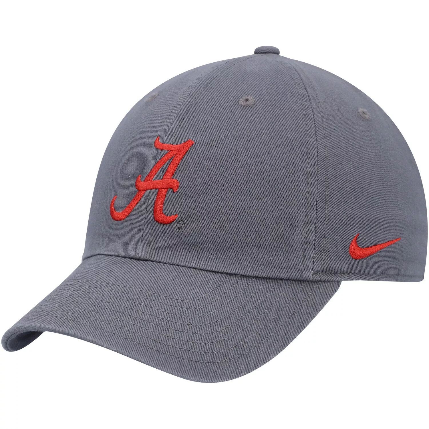 

Мужская регулируемая кепка Nike Grey Alabama Crimson Tide Hertiage86