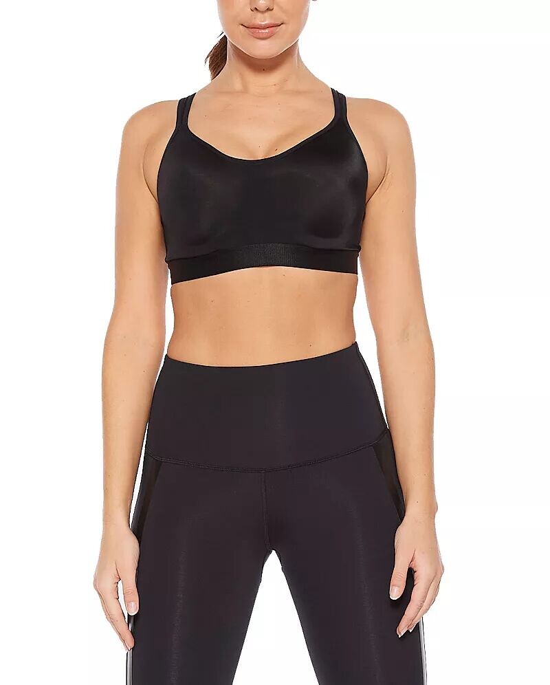 

2XU Женский легкий ударопрочный бюстгальтер Light Speed, черный