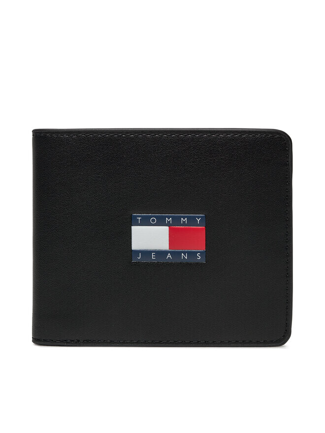 

Кошелек Tjm Archive Leather Cc Wallet Tommy Jeans, черный
