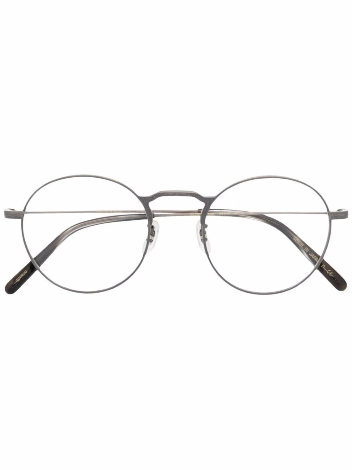 

Oliver Peoples очки Weslie в круглой оправе, серый