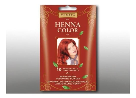 

Кондиционер-краситель, саше, 10 шт. Гранат, 30 г Venita, Henna Color