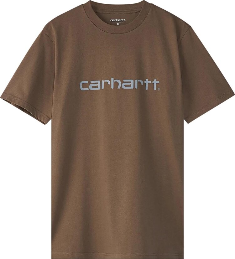 

Футболка Carhartt WIP Short-Sleeve Script 'Brown', коричневый