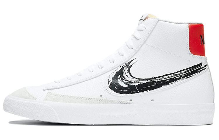 

Nike Blazer Mid 77 Vintage Brushstroke Swoosh белый/черный/красный