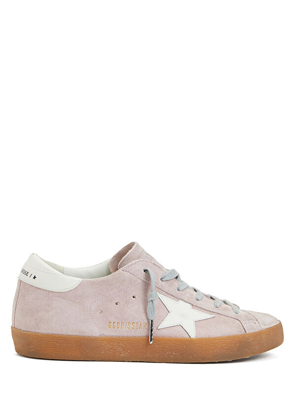 

Sstar розовые женские кожаные кроссовки Golden Goose, белый