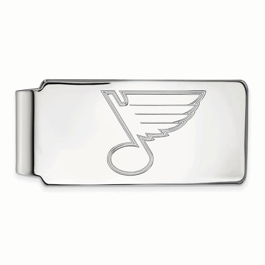 

Зажим для денег LogoArt St Louis Blues, серебряный