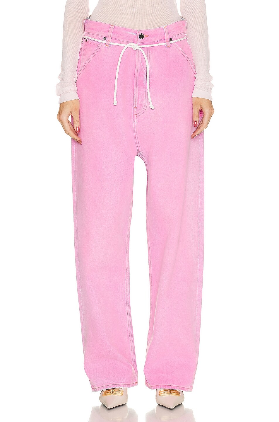 

Брюки Darkpark Iris Oversized, цвет Acid Pink