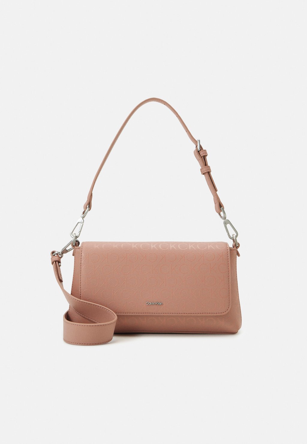 Сумочка Calvin Klein MUST SHOULDER BAG, пепельно-розовый моно сумка must mono calvin klein цвет ash rose mono