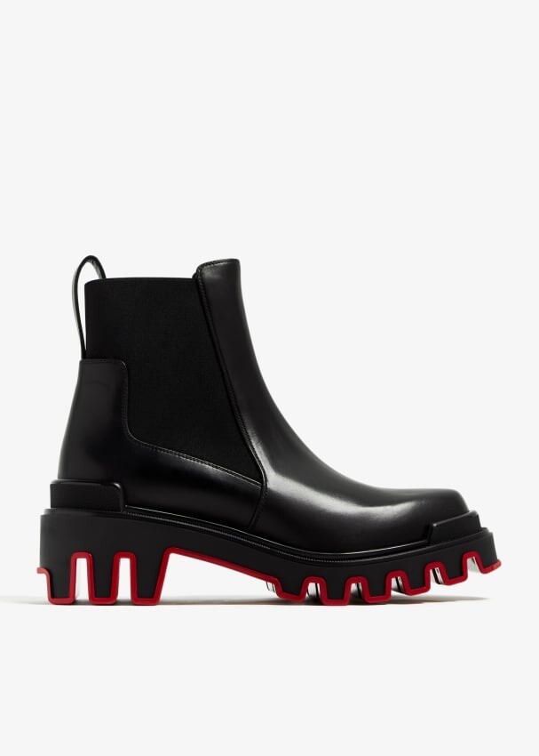 

Ботинки Christian Louboutin Marchacroche Dune Ankle, черный