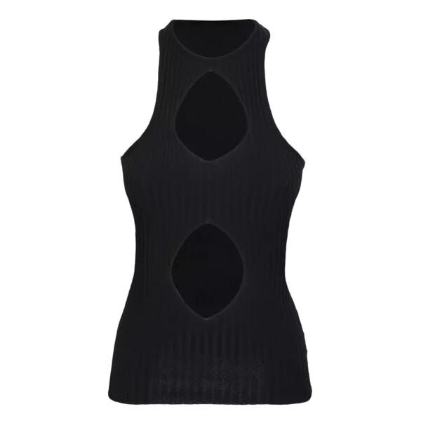 

Футболка design cut-out top Andreadamo, черный