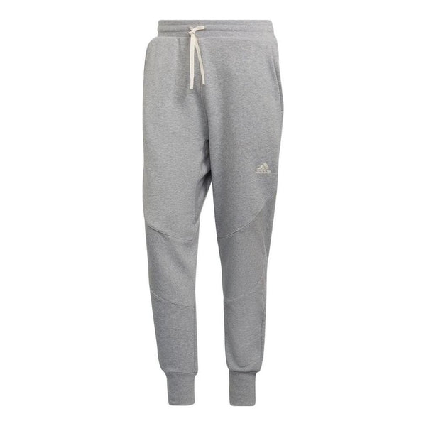 Спортивные штаны Men's adidas Solid Color Loose Casual Breathable Sports Pants/Trousers/Joggers Gray, серый