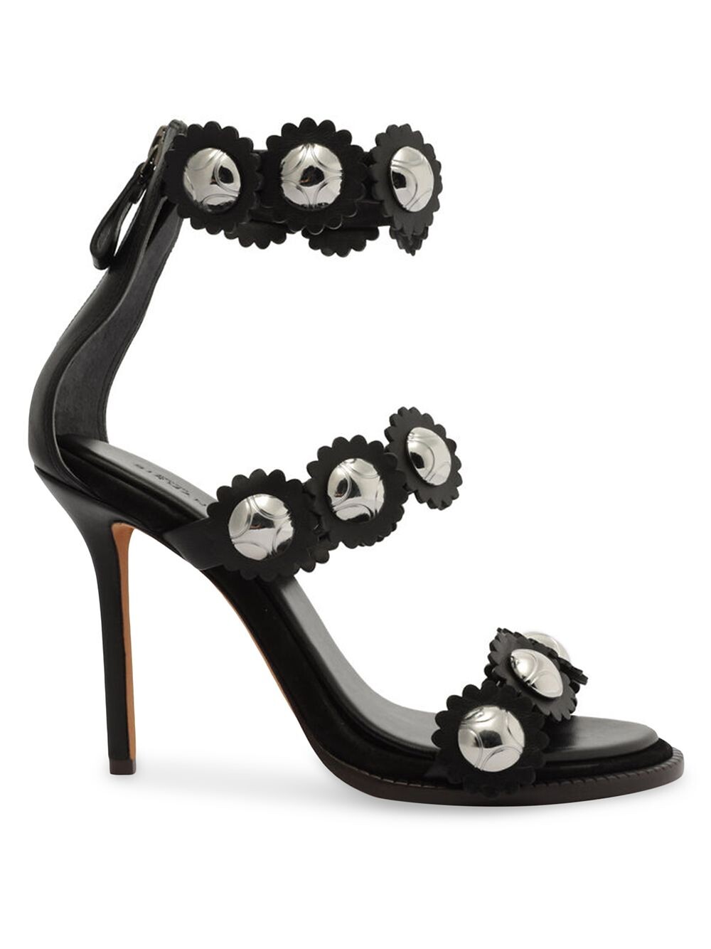 

Кожаные сандалии на шпильке Tibbie 100MM Alexandre Birman, черный