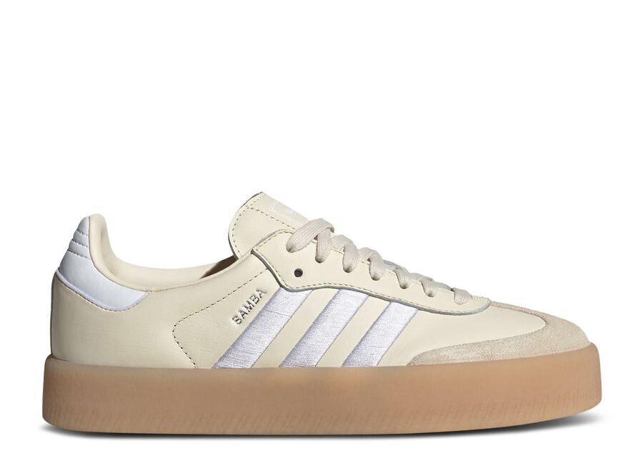 

Кроссовки adidas Wmns Sambae 'Wonder White Silver Metallic Gum', кремовый