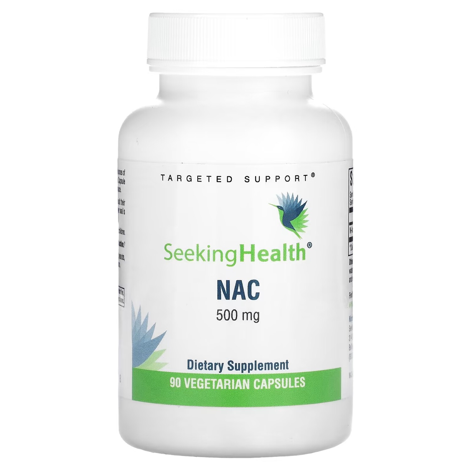 

Пищевая добавка Seeking Health NAC, 500 мг, 90 вегетарианских капсул