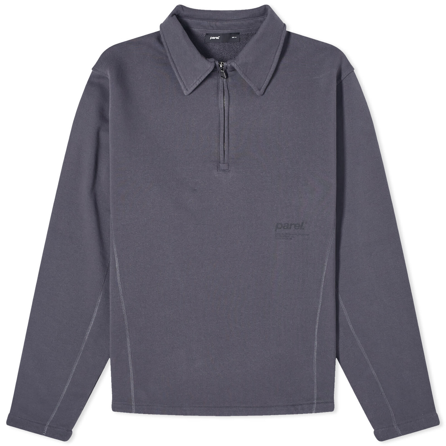 

Толстовка Parel Studios Cura Quarter Zip Sweat, цвет Graphite