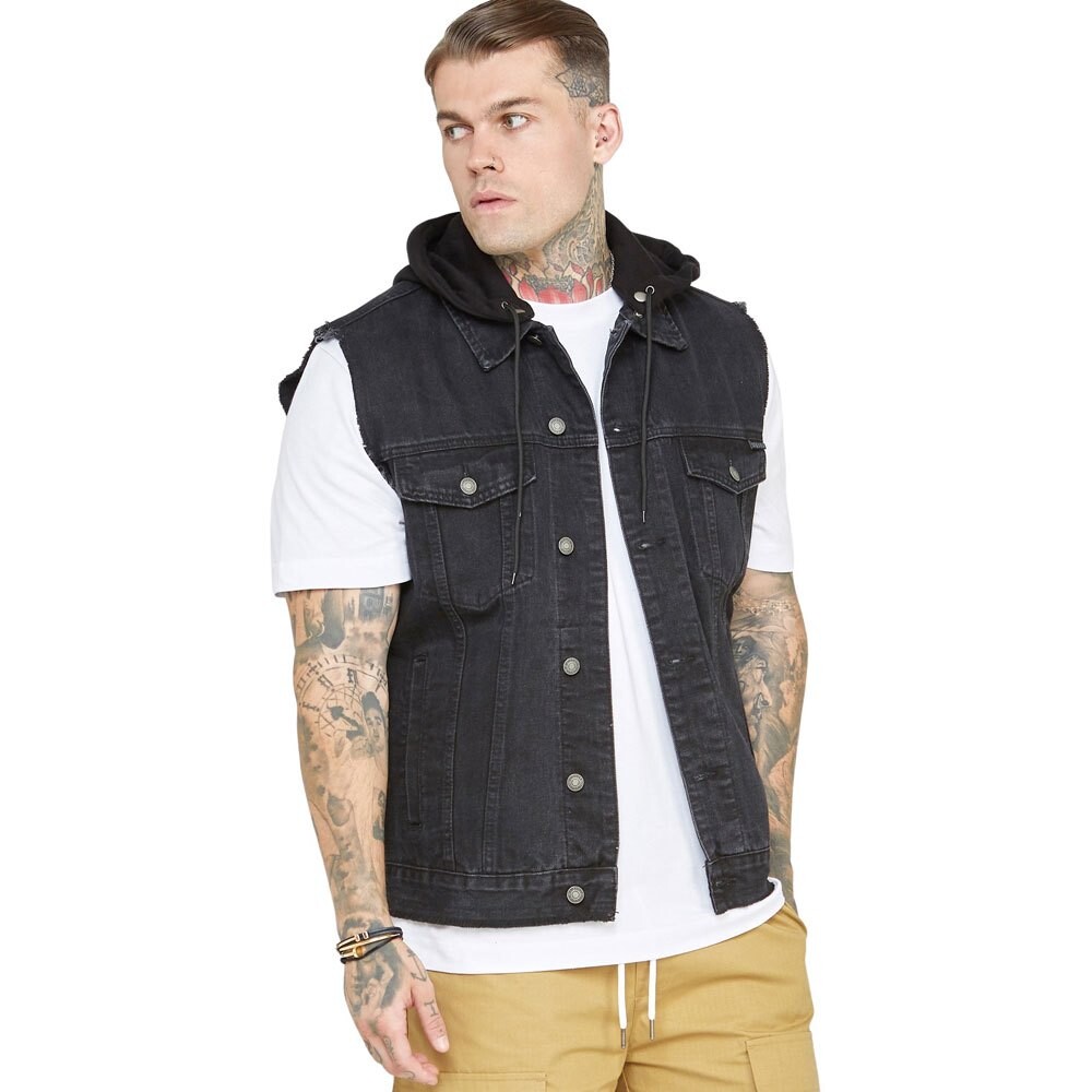 

Жилет Siksilk Hooded Vest, серый