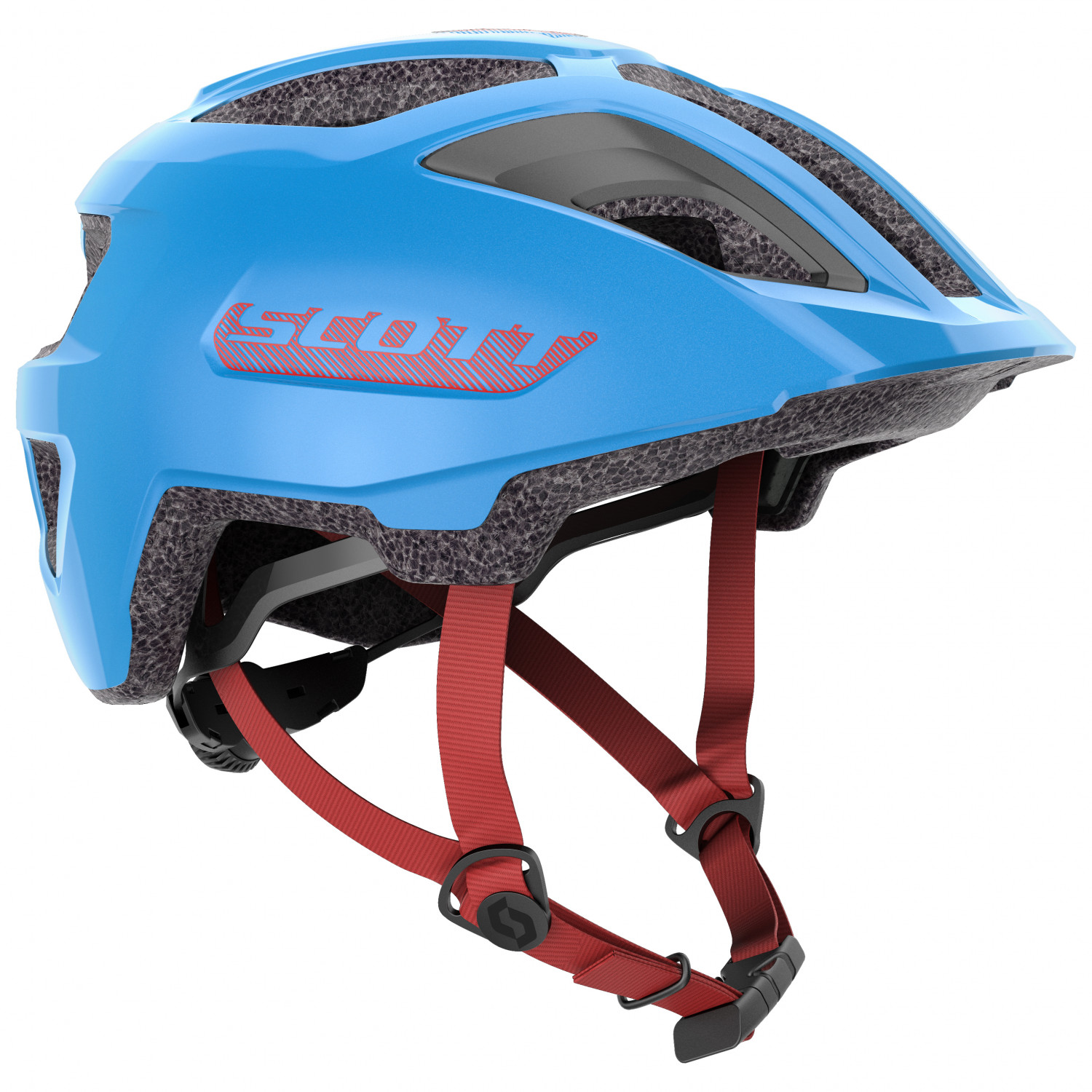 Велосипедный шлем Scott Kid's Helmet Spunto (CE) Junior, цвет Atlantic Blue шлем scott spunto kid ce atlantic blue