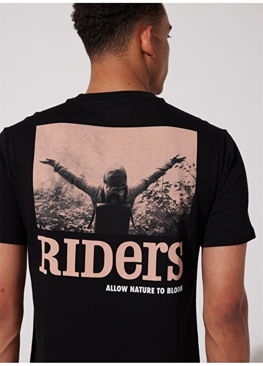 

Черная футболка свободного кроя из хлопка с круглым вырезом Riders By Lee, Черный, Черная футболка свободного кроя из хлопка с круглым вырезом Riders By Lee