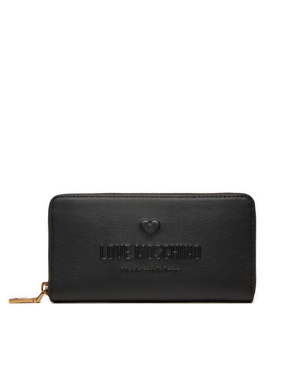 

Большой женский кошелек Love Moschino, черный
