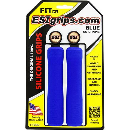 цена FIT CR Ручка для горного велосипеда ESI Grips, синий