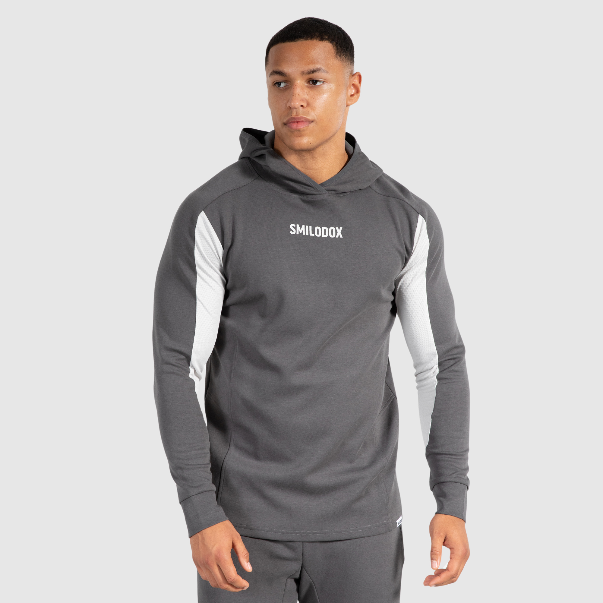 

Толстовка SMILODOX Hoodie Maison, темно-серый