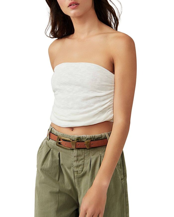 

Boulevard Хлопковый топ без рукавов Free People, белый