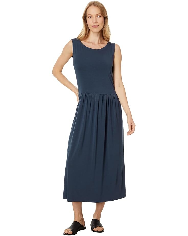 

Платье Eileen Fisher Ballet Neck Dress, цвет Ocean