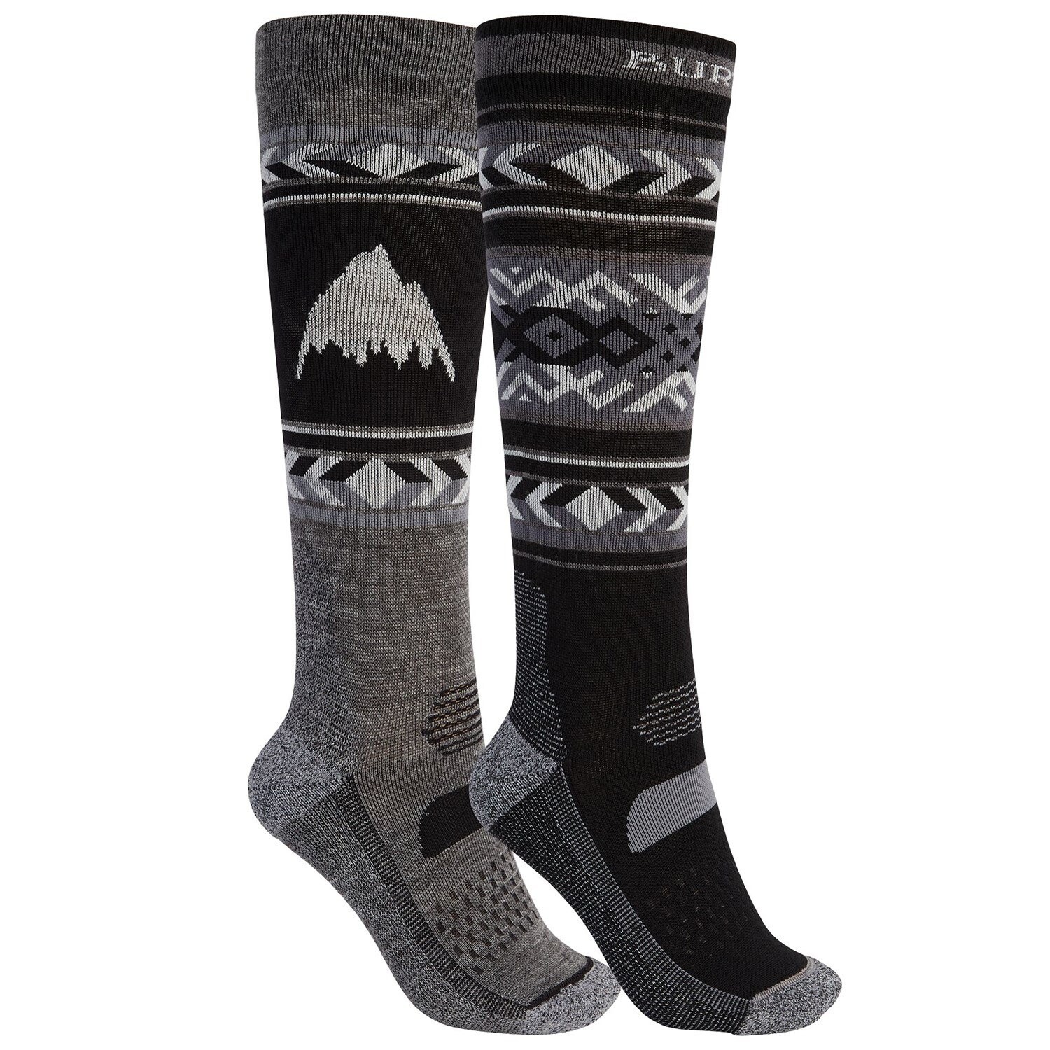 

Носки Burton Performance Lightweight 2-Pack, цвет True Black