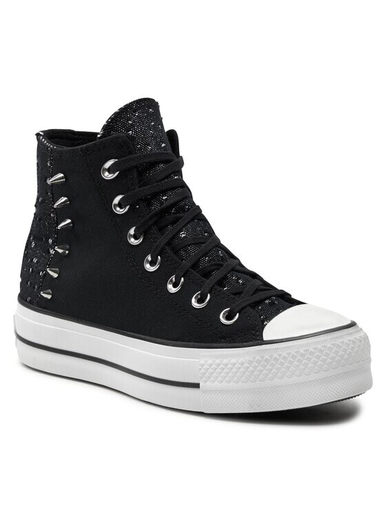 Кроссовки из ткани Converse, черный цена и фото