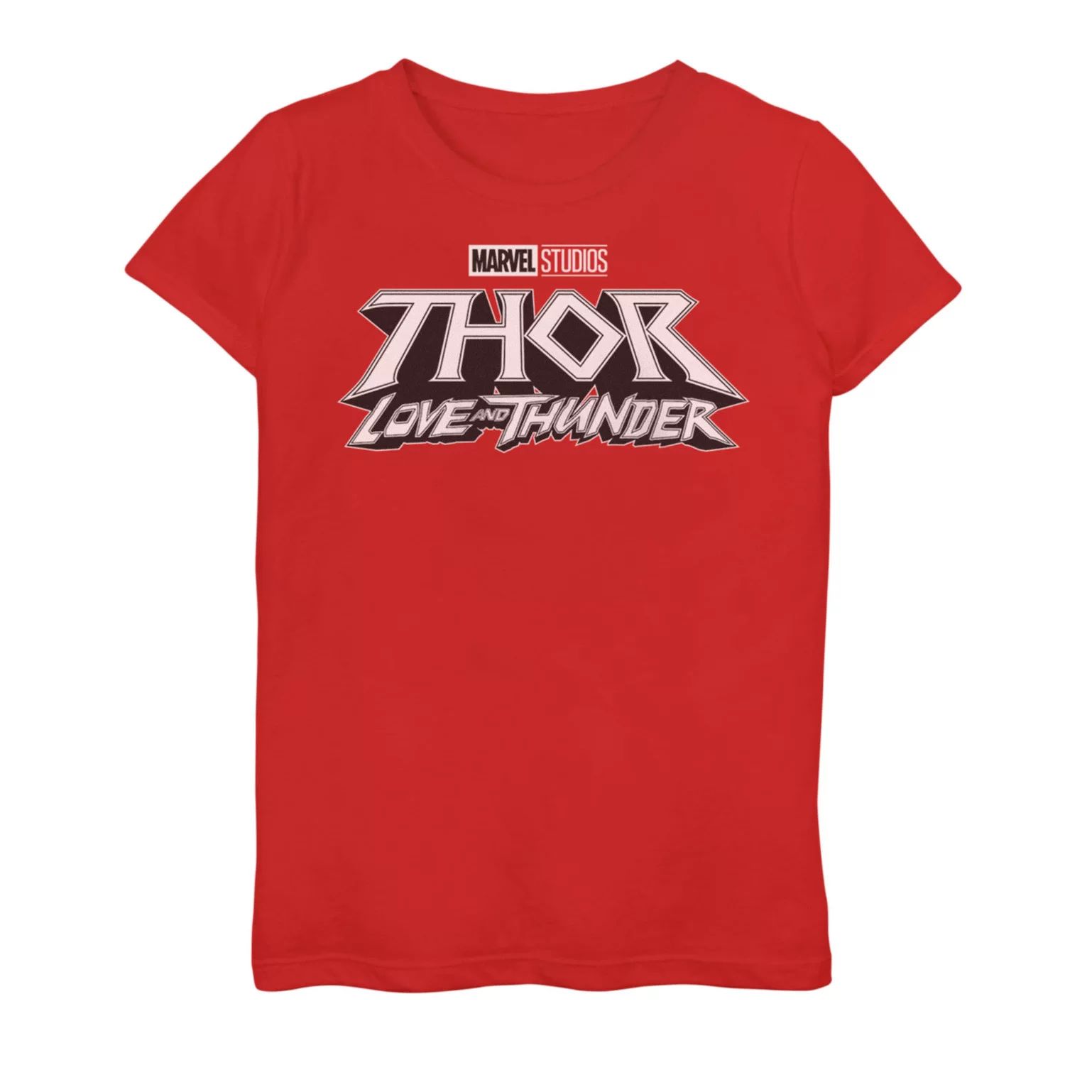 

Футболка с логотипом Marvel Thor Love And Thunder Dark для девочек 7–16 лет Marvel