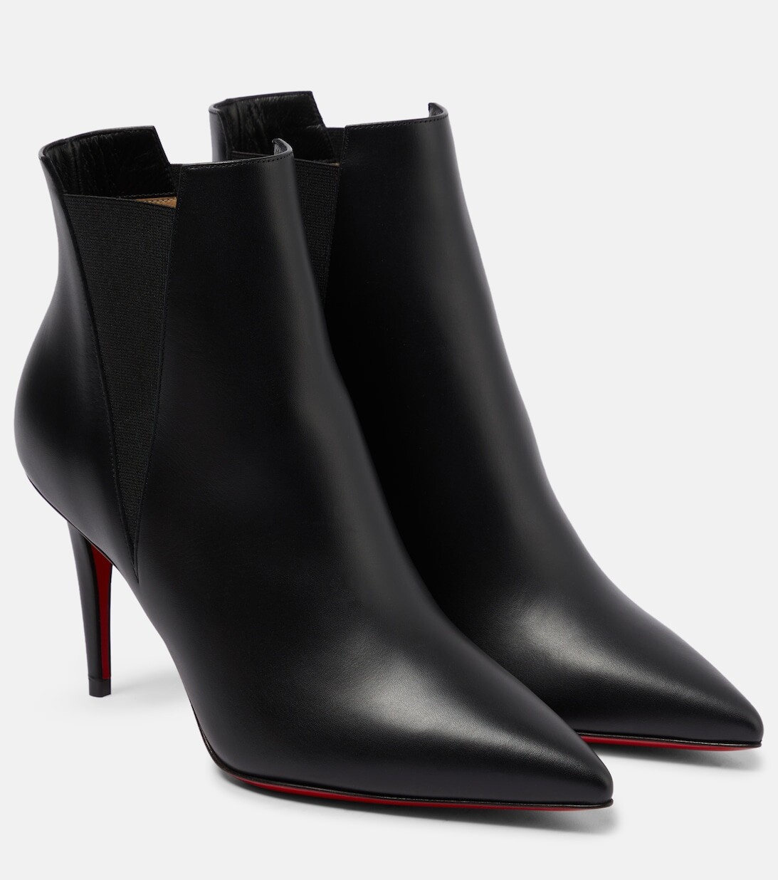 

Кожаные ботильоны Astri Christian Louboutin, черный