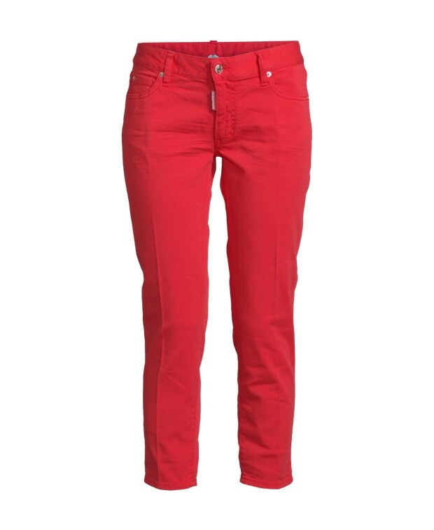 

Джинсы узкого кроя Dsquared2, красный