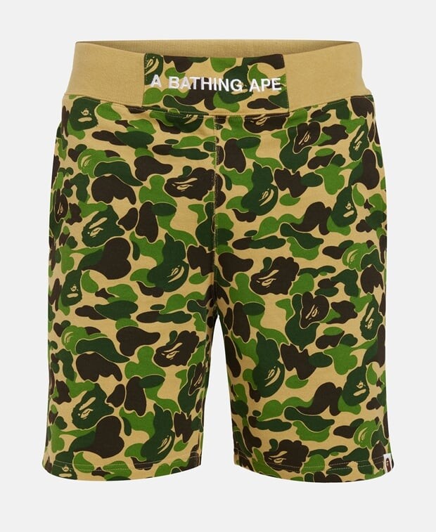 

Шорты-бермуды A Bathing Ape, зеленый