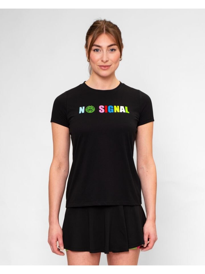 

Футболка BIDI BADU New York Chill Tee black mixed, цвет black. mixed