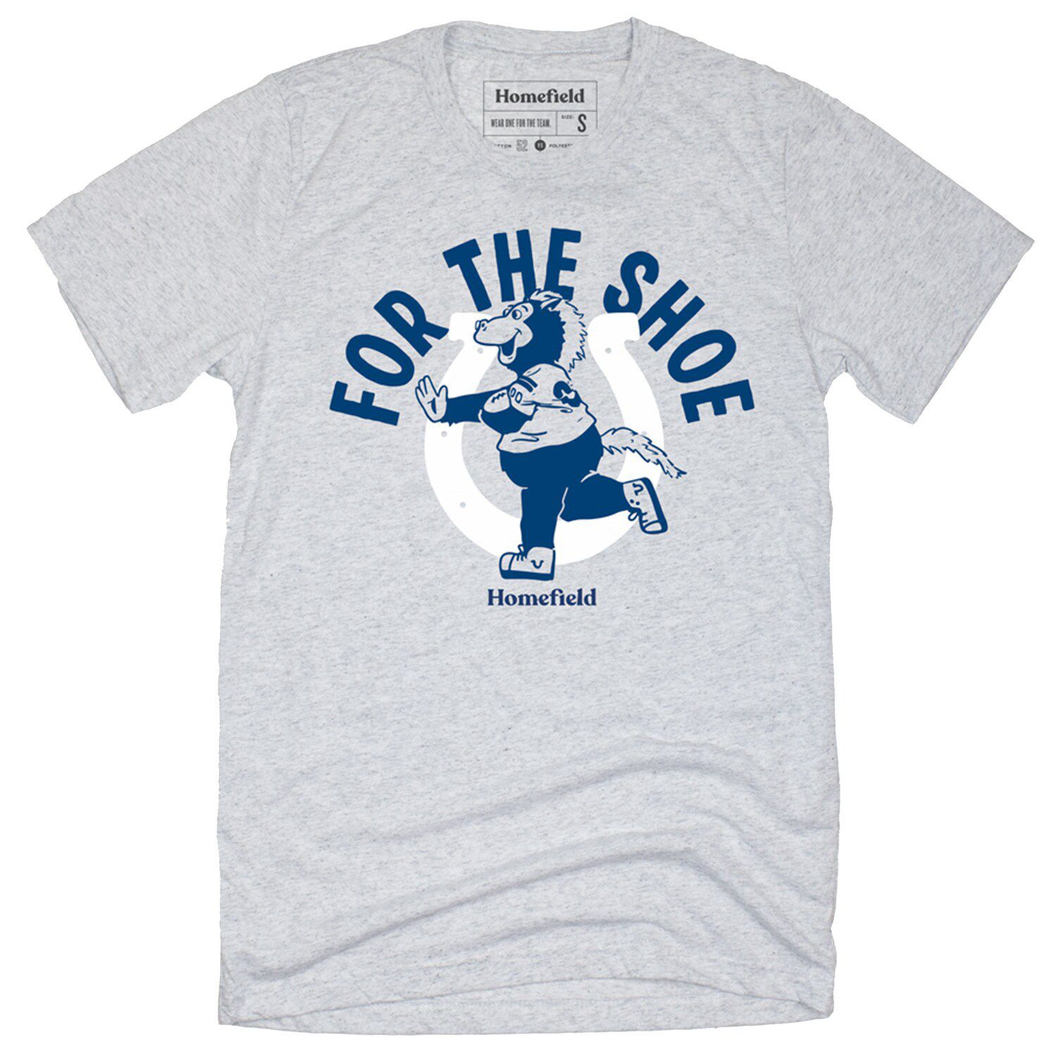 

Мужская футболка Homefield Heather Grey Indianapolis Colts For The Shoe