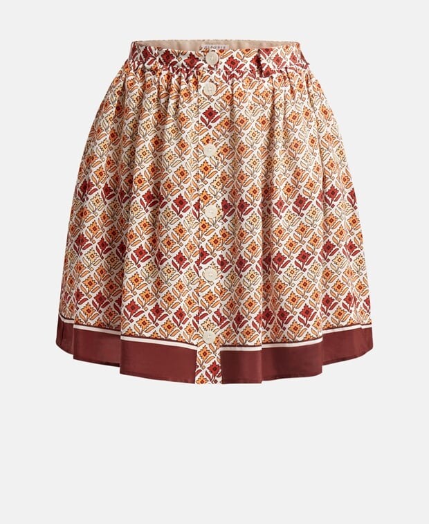 

Мини-юбка Claudie Pierlot, терракота
