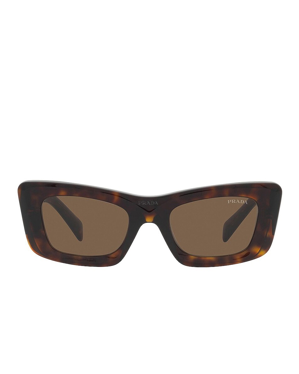 

Солнцезащитные очки Prada Cat Eye, коричневый